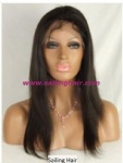 Brazilian Virgin Hair 20inch natural color Silky Straight