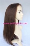 Indian Virgin Hair 16 inch Yaki Color 4