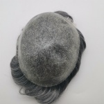 Single Reverse Knot Thin Skin Toupee